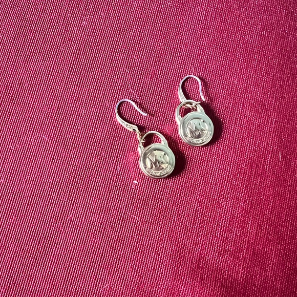 MICHAEL KORS Signature Gold Plated Lock Earrings - Picture 4 of 8